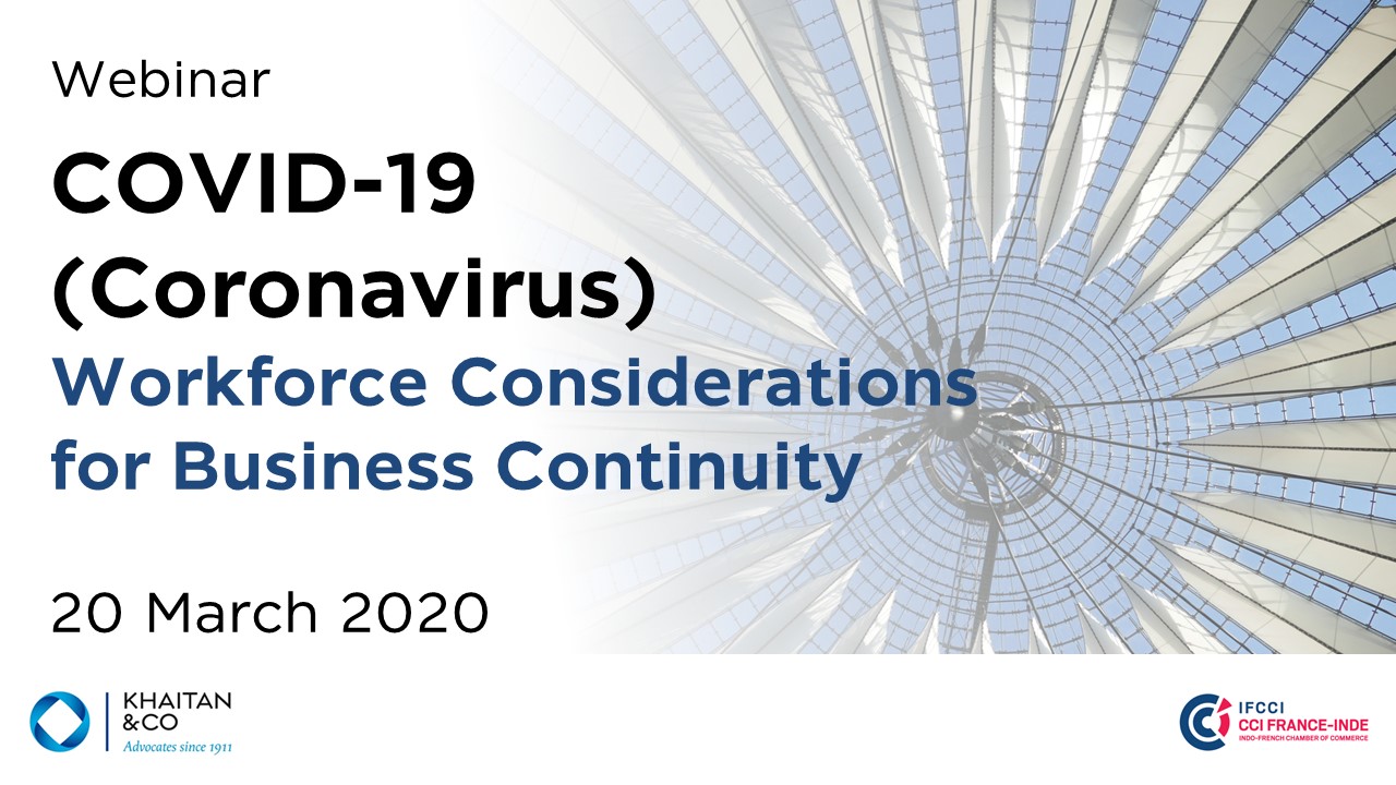 COVID-19 (Coronavirus) | Workforce Considerations for Business Continuity