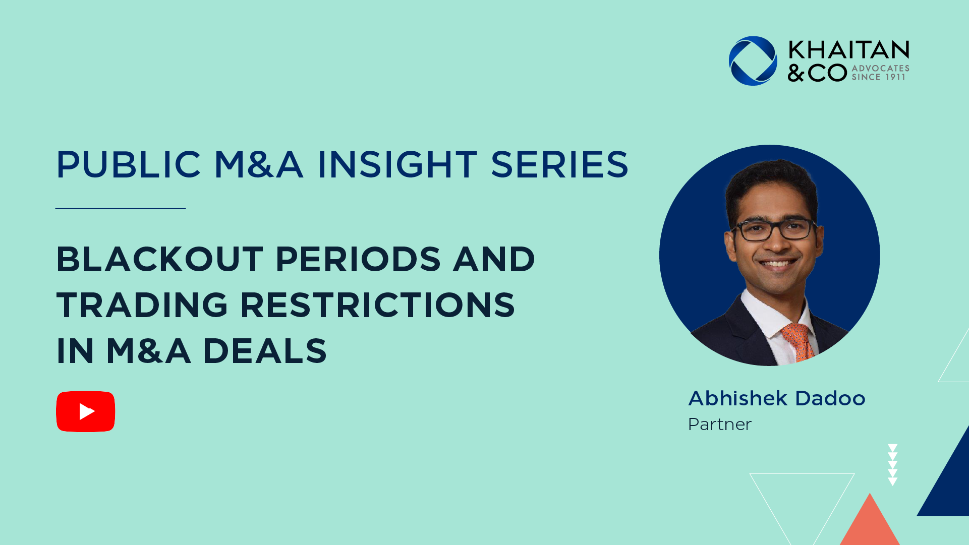 Public M&A Insight - Blackout periods and trading restrictions in M&A deals