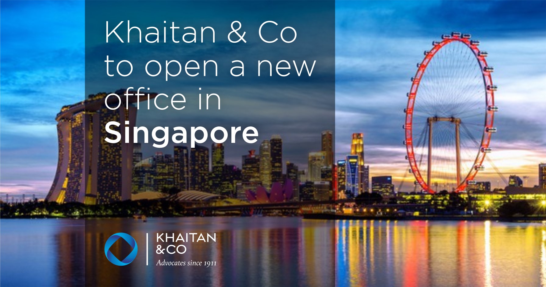 Khaitan & Co to open a new office in Singapore